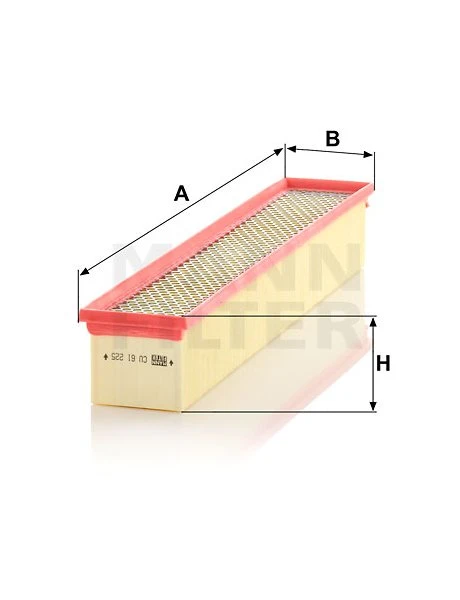 Kabínový filter MANN FILTER CU 61 225