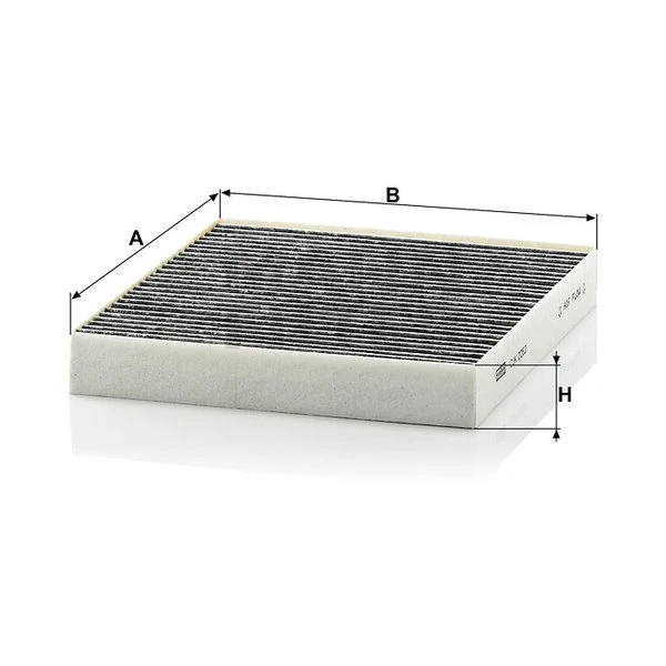 Kabínový filter MANN FILTER CUK 2252