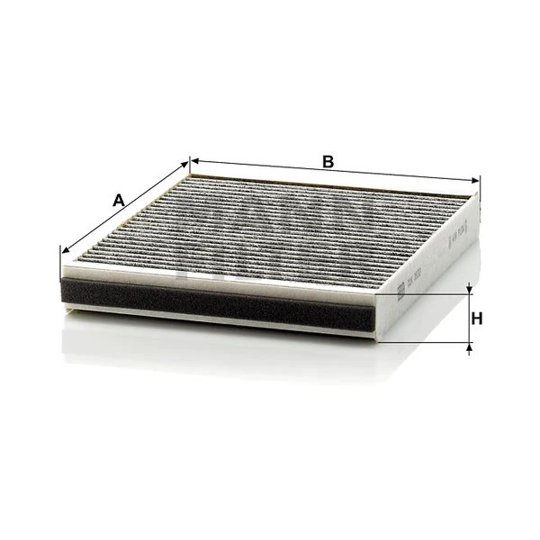 Kabínový filter MANN FILTER CUK 2533-2