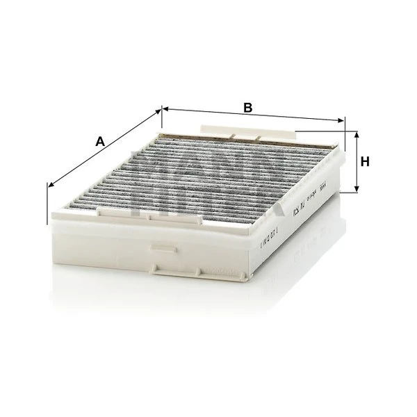 Kabínový filter MANN FILTER CUK 2534
