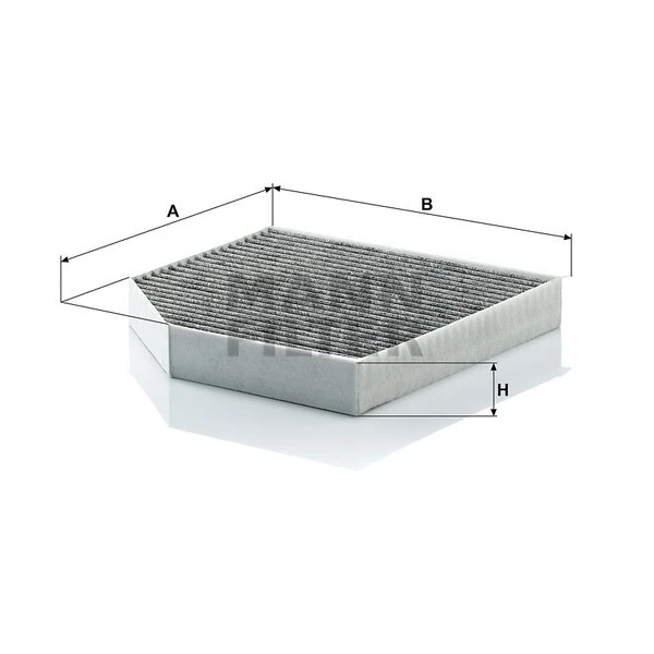 Kabínový filter MANN FILTER CUK 2641