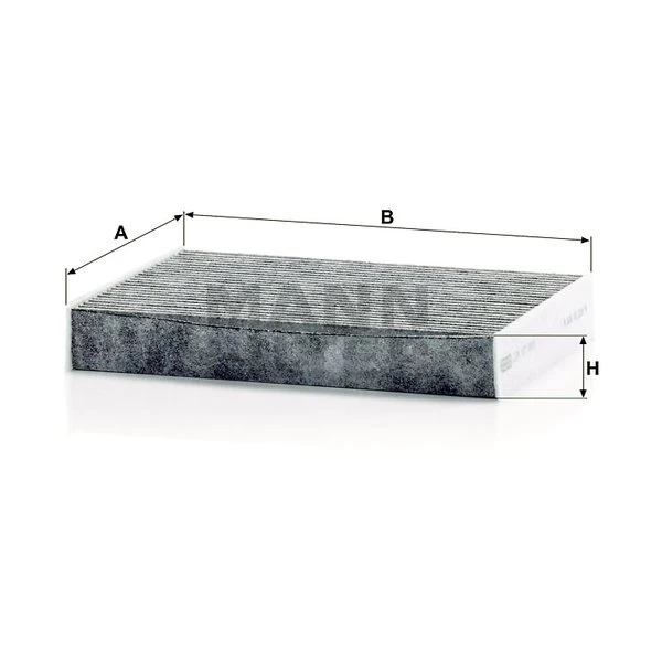 Kabínový filter MANN FILTER CUK 27 009