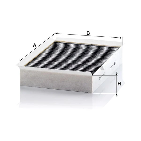 Kabínový filter MANN FILTER CUK 2950