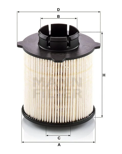 Palivový filter MANN FILTER PU 9001/1 x