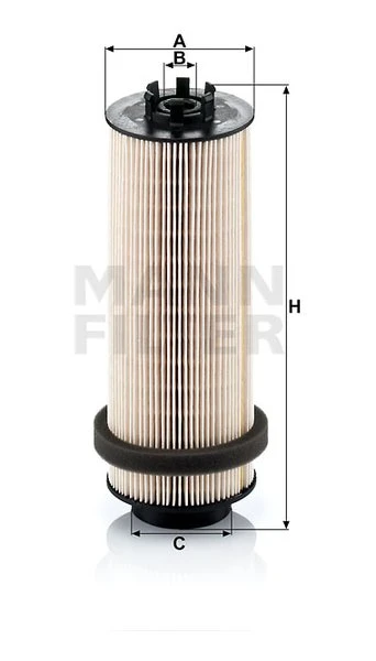 Palivový filter MANN FILTER PU 966/2 x