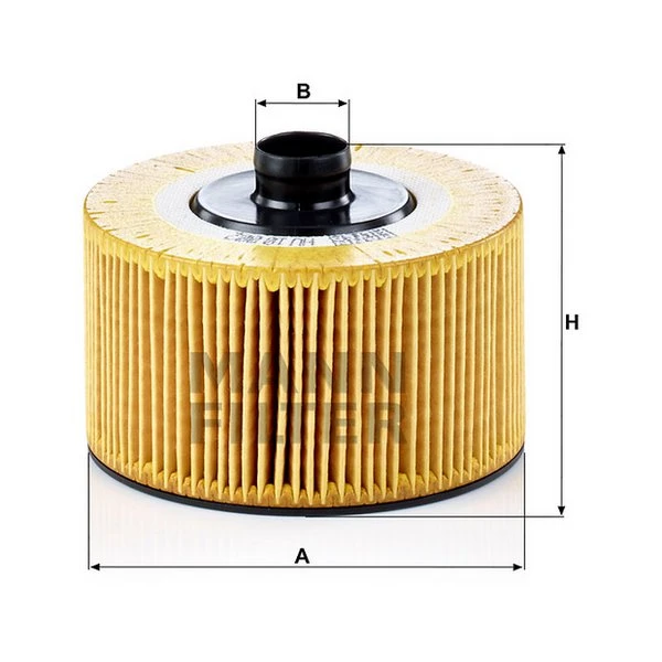Olejový filter MANN FILTER HU 10 002 z