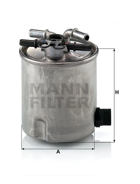 Palivový filter MANN FILTER WK 9007