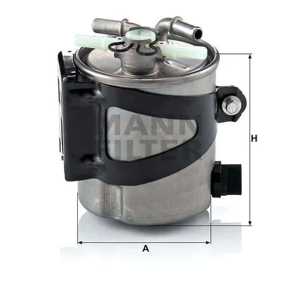 Palivový filter MANN FILTER WK 919/1