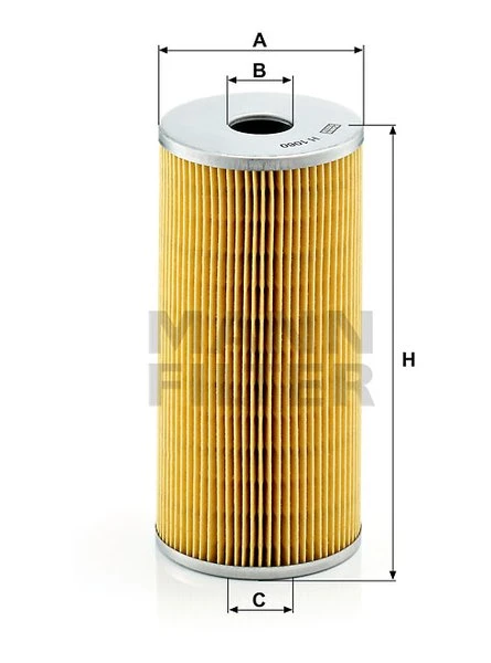 Olejový filter MANN FILTER H 1060 n