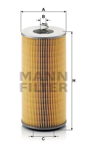 Olejový filter MANN FILTER H 12 110/2 x