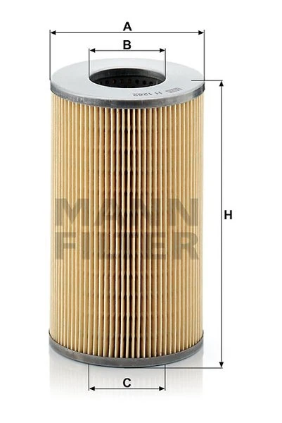 Olejový filter MANN FILTER H 1282 x