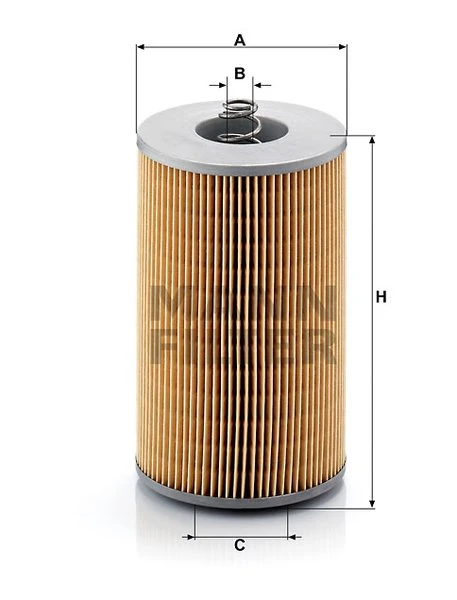 Olejový filter MANN FILTER H 13 127/1