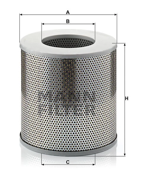 Olejový filter MANN FILTER H 25 444