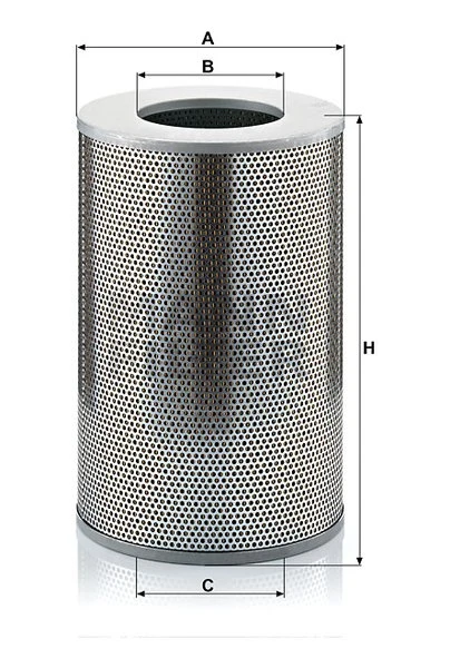 Olejový filter MANN FILTER H 25 669
