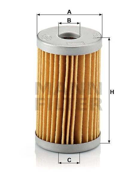 Olejový filter MANN FILTER H 53