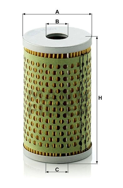 Olejový filter MANN FILTER H 601