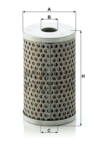Filter servoriadenia MANN FILTER H 601/4