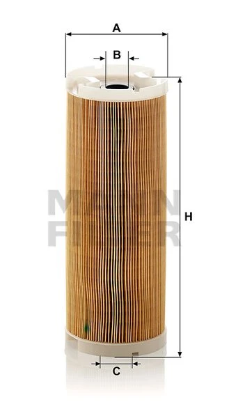 Olejový filter MANN FILTER H 15 190/16