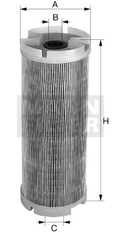 Olejový filter MANN FILTER H 15 475/1