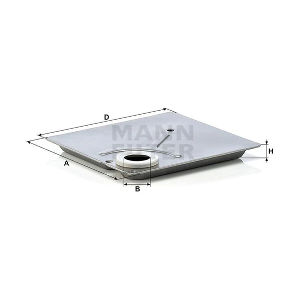 Filter automatickej prevodovky MANN FILTER H 1615 x KIT