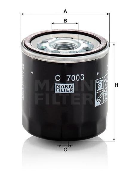 Filter odvzdušňovania MANN FILTER C 7003