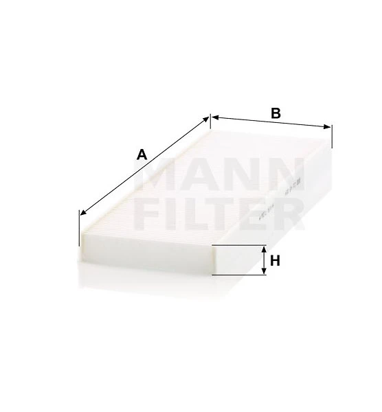 Kabínový filter MANN FILTER CU 45 004