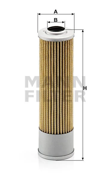 Filter hydrauliky MANN FILTER H 614/3