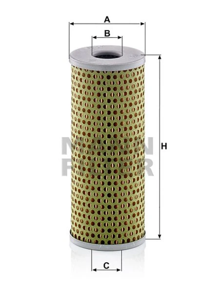 Olejový filter MANN FILTER H 729