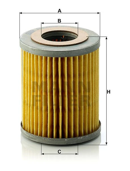 Olejový filter MANN FILTER H 813/1 x