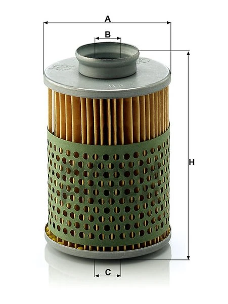 Olejový filter MANN FILTER H 815 n
