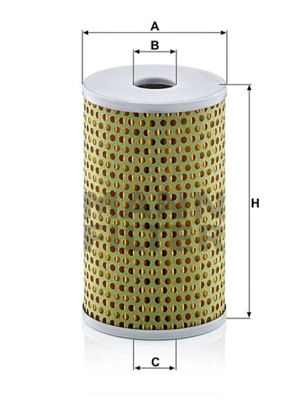 Olejový filter MANN FILTER H 932/2 t