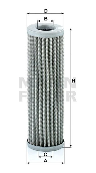 Olejový filter MANN FILTER HD 5006