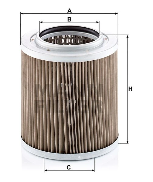 Filter hydrauliky MANN FILTER HD 13 008