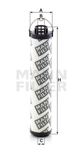 Filter hydrauliky MANN FILTER HD 7001 x