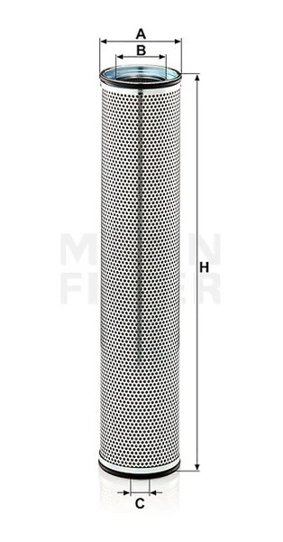 Filter hydrauliky MANN FILTER HD 10 001