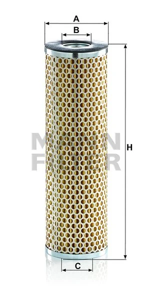 Filter hydrauliky MANN FILTER HD 9004