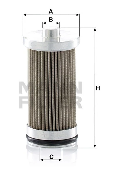 Filter hydrauliky MANN FILTER HD 3001