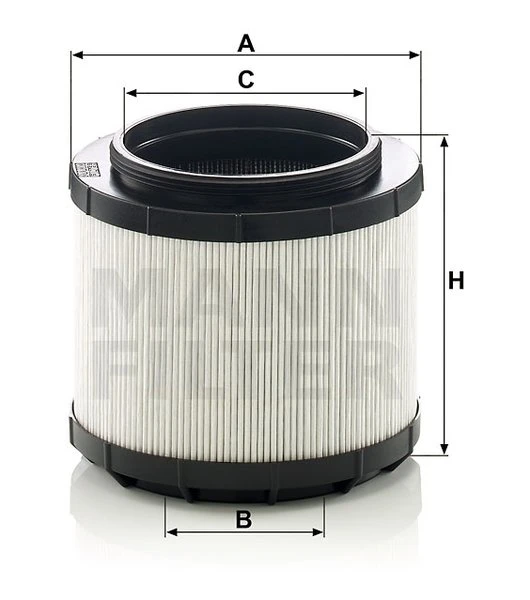 Filter hydrauliky MANN FILTER HD 15 003