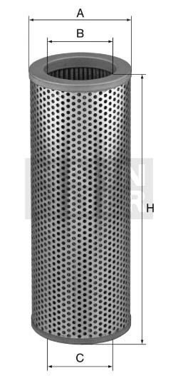 Filter hydrauliky MANN FILTER HD 15 117