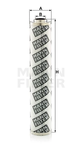 Filter hydrauliky MANN FILTER HD 751