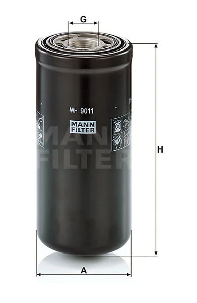 Filter hydrauliky MANN FILTER WH 9011