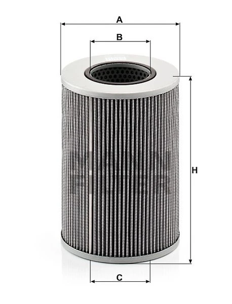 Filter hydrauliky MANN FILTER HD 1258