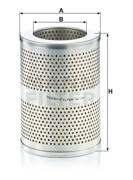 Filter hydrauliky MANN FILTER HD 1361
