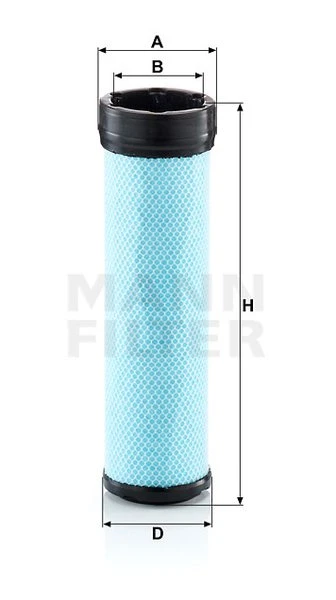 Poistný filter MANN FILTER CF 10 008