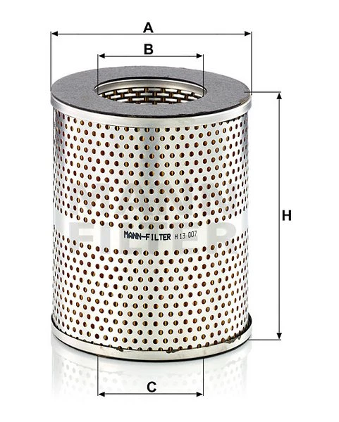 Filter hydrauliky MANN FILTER H 13 007 x