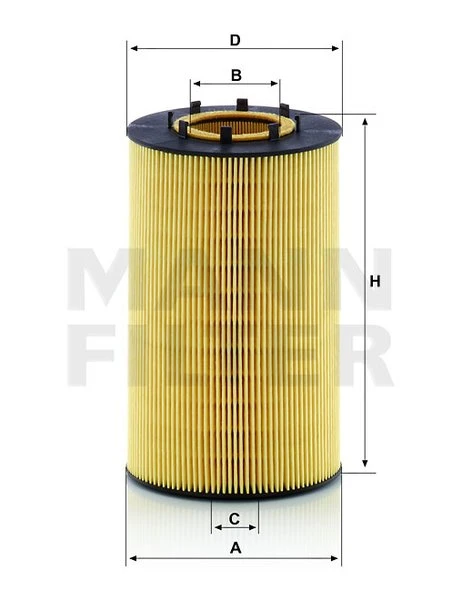 Olejový filter MANN FILTER HU 12 122 x