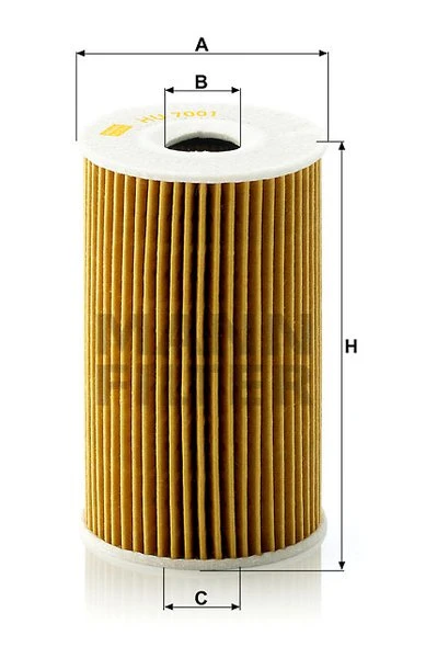 Olejový filter MANN FILTER HU 7001 x