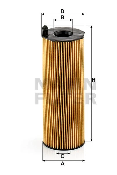 Olejový filter MANN FILTER HU 8001 x