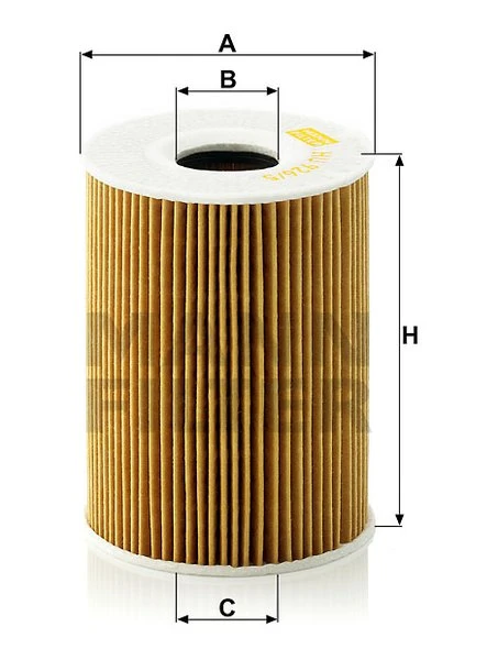 Olejový filter MANN FILTER HU 926/5 z