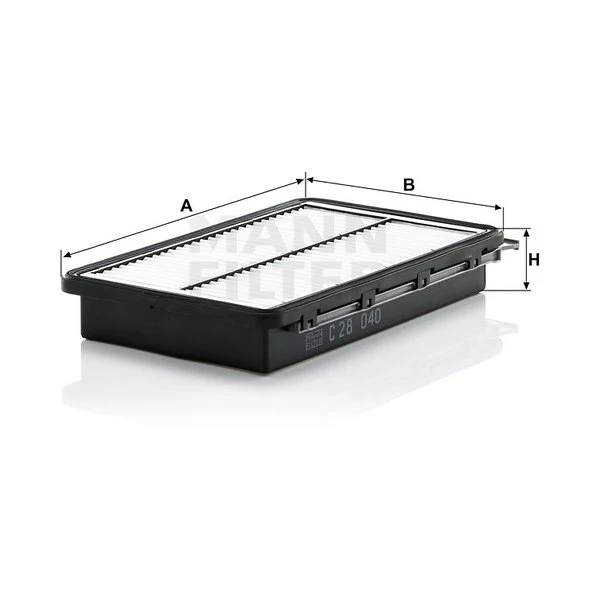 Vzduchový filter MANN FILTER C 28 040